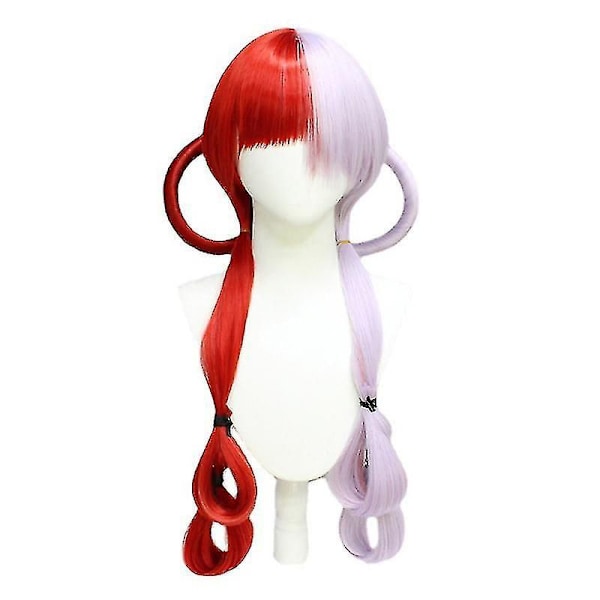 Anime One Piece Uta Cosplay Peruukki Uta Punainen Pinkki Lämmönkestävä Hiukset Halloween Peruukki
