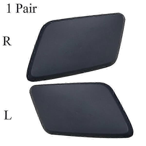 Frontfanger Lyktespylerdyse Dekselhette for Skoda Octavia Mk2 2004-2008 Svart