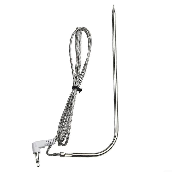 Erstatningsprobe for Traeger Grill Kjøtttemperatur Rustfritt Stål Digital Termostat Sensor BBQ Røyk Termometer Tilbehørsdeler