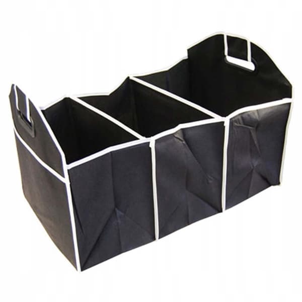 Organizer taske til bilens bagagerum sort black