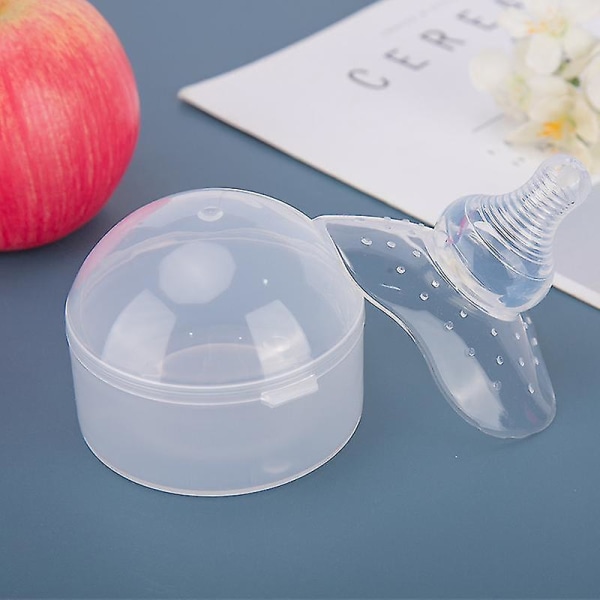 Wabjtam 2st/ set Silikonnippskydd Matande mödrar Bröstvårtskydd Cover Amning Modermjölk Silikonnipplar