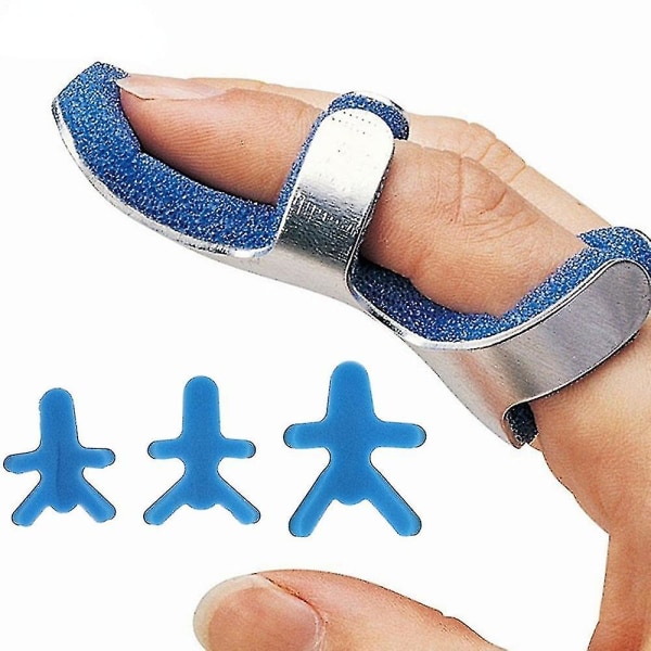 Medical Finger Splint Posture Corrector Aluminum Finger Protector Band For Injury Recovery