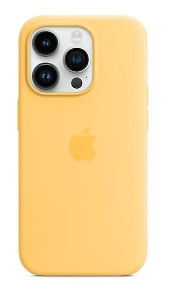 Silikon Deksel Kompatibelt Med Iphone 14pro Sunglow