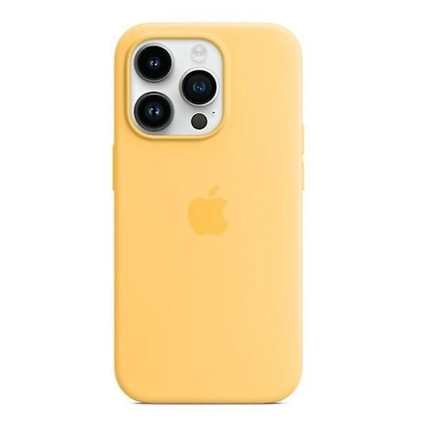Silikonskal Kompatibelt Med Iphone 14pro Sunglow