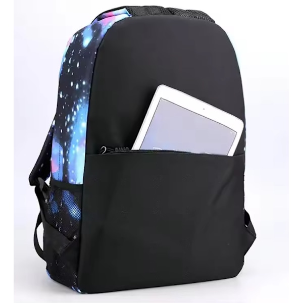 Lilo og Stitch Rygsæk til Mænd og Kvinder Stor Kapacitet Skoletaske Letvægts Laptop Rygsæk Rejserygsæk 3 Dele color8
