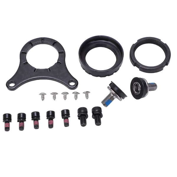 Stål installasjon skrue mutter pakning montering for Bafang Mid Motor BBS01 BBS01 BBSHD