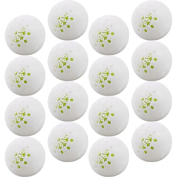 30 stk. luftfriskere til hjemmet, sneakerbolde, skodeodorant, skoduftbolde, skodeodorantbolde, bulk hvid 24 stk. 4X4X4CM