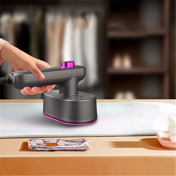 Travel Steamer Mini Strykjärn för Kläder Bärbar Mini Strykmaskin Garment Steamer för Hem EU Plug-B Green