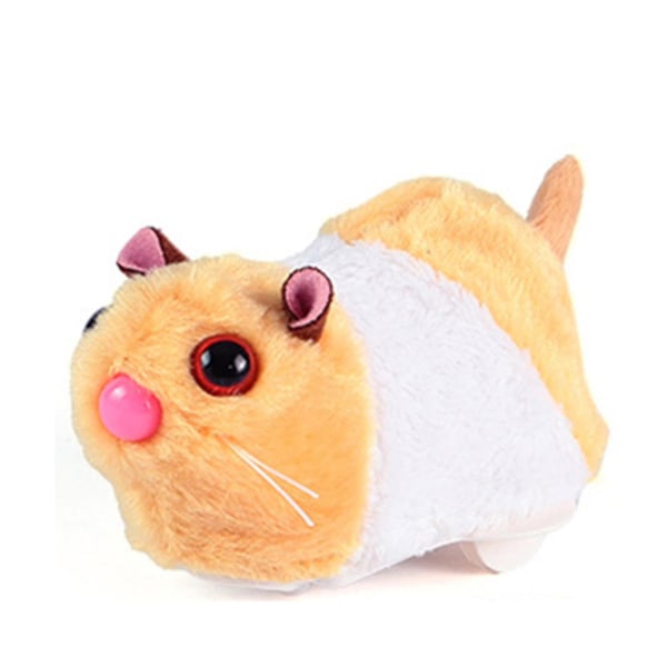 Hamsterboll Elleksak 360 Automatisk Rotation Löpande Hamster För Barn Present Elektronisk Husdjur Leksak - Jxlgv Yellow