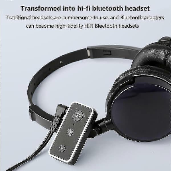 Bil Bluetooth Aux-mottakeradapter, støydempende