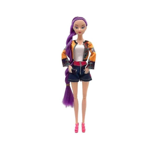 K-POP Demon Hunter Girl Group Dockor LumimiraZoe 28 cm Vinylfigurer (3-pack)d 2