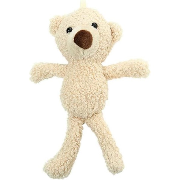 Mjuk söt björn hänge nyckelring Kawaii björn plysch docka ryggsäck hänge barn djur leksaker prydnadssaker smycken bröllopsgåvor,