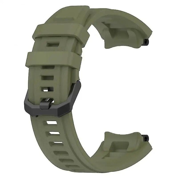 Silikonarmband för Amazfit T-rex 2 Officiellt ersättningsarmband med verktyg för Huami Green