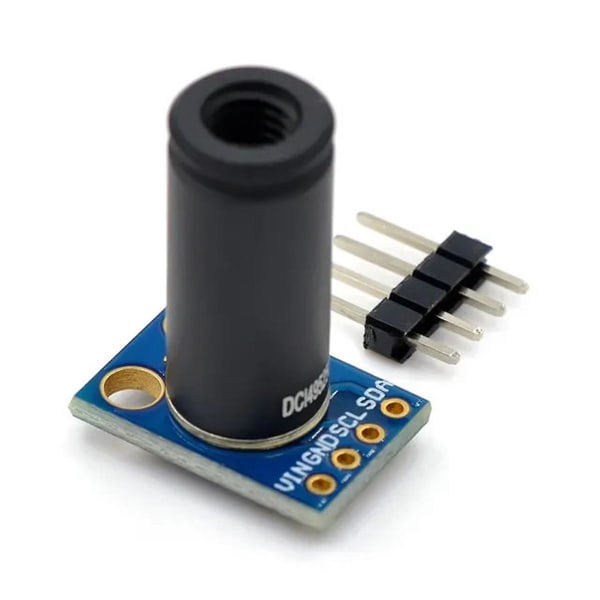 MLX90614ESF MLX90614 MLX90614- Kompatibel med kontaktløs temperatursensormodul BlackBlue