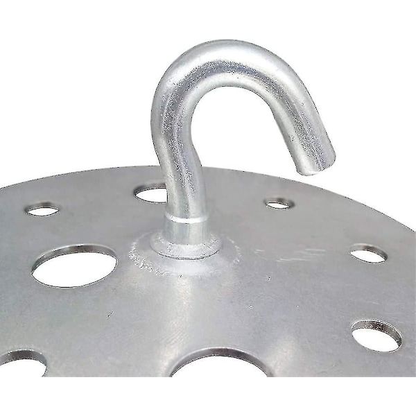 Metal Ro Base Lofthængt Krog 90mm Heavy Duty Lysekrone Krog Beslag, 2 Stykker