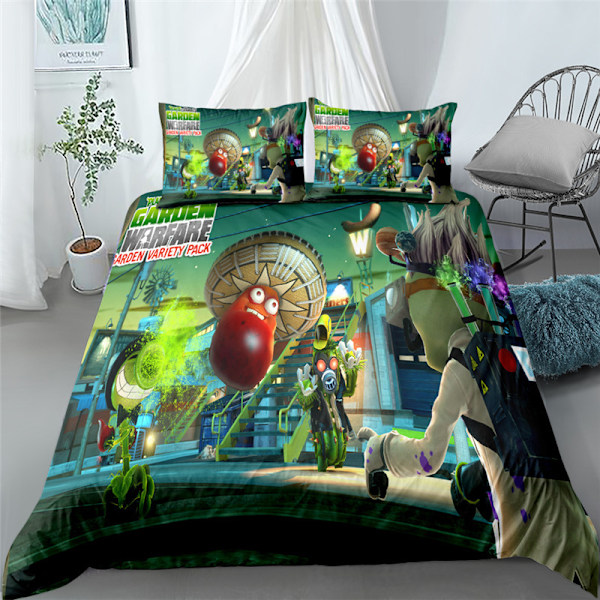 Plants vs. Zombies 3D digitalt printet sengetøjssæt