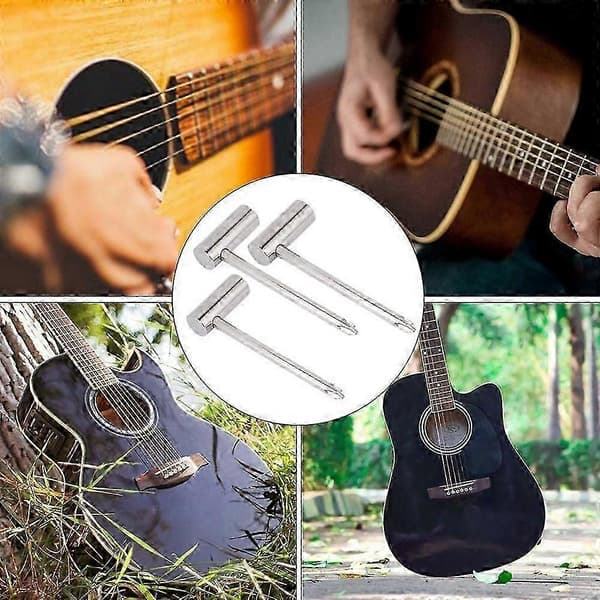 7MM Truss Rod-nøgle til justering og vedligeholdelse af guitarhals Silver