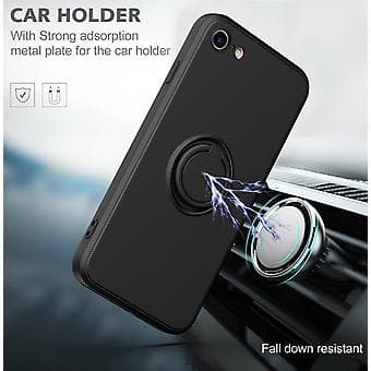 Magnetisk Finger med Ringholder Støttecover til iPhone Xr