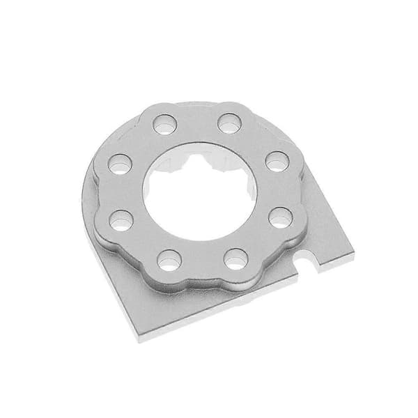 RC Bil Oppgradering Metall Motorbase for TT01/DF02 RC Biltilbehør Silver