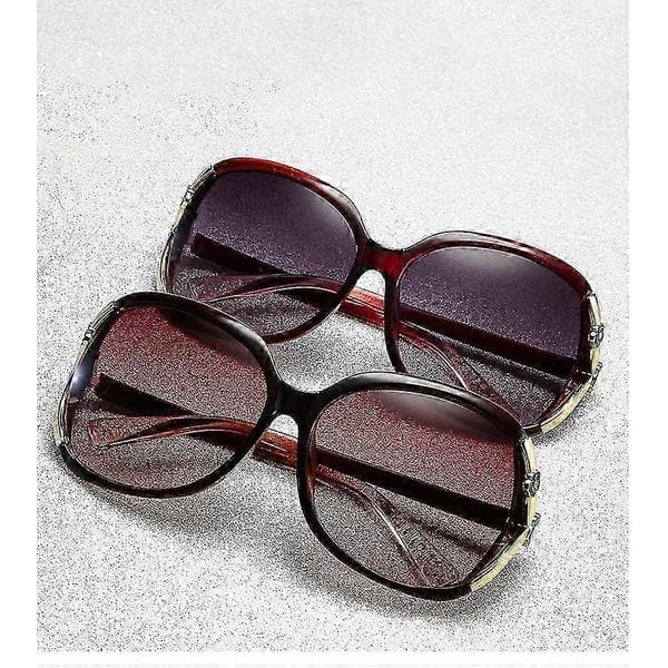Dame Solbriller Oversized Briller Klassiske Designer Solbriller 25-26