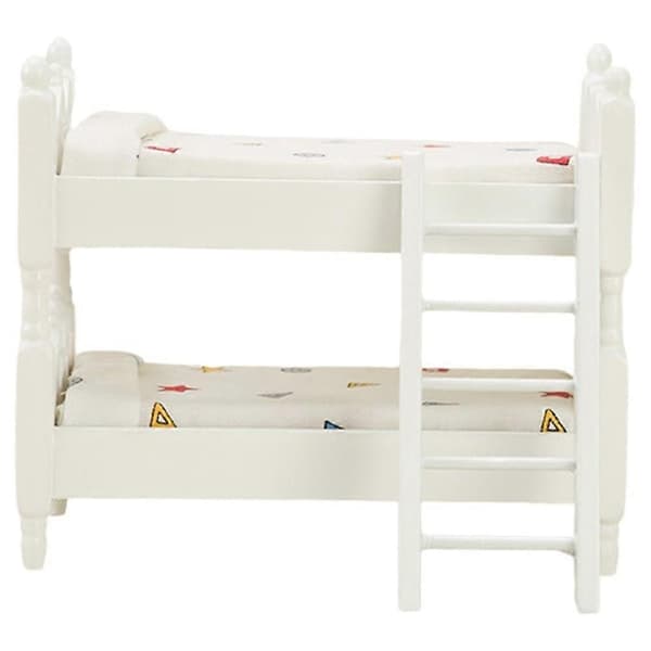 Dukkehus Mini Køjeseng Model Dukkehus Senge Model Dukkehusmøbler