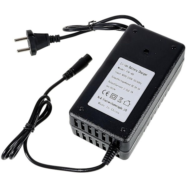 48V Oplader til KUGOO M4 10-tommer Elektrisk Scooter Li-ion Batteri Oplader Adapter - EU Stik