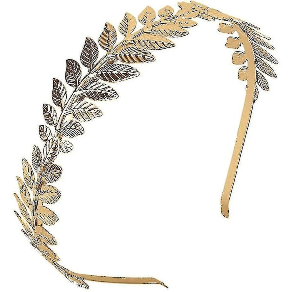 Goddess Greek Gold Leaf Crown päähine a
