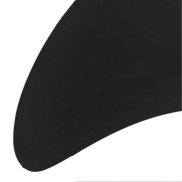 Sett med 2 avtakbare PVC-surfefinner for FCS2 longboards og padlebrett