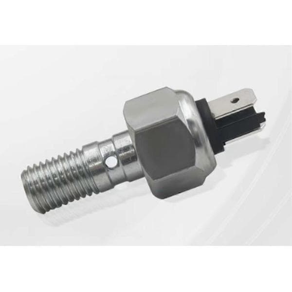 Motorcykel Hydraulisk Bremse Stoplys Kabel Bremsesensor Afbryder til 2008-2017 Harley Dyna FXD Super Glide 72026-08A Silver