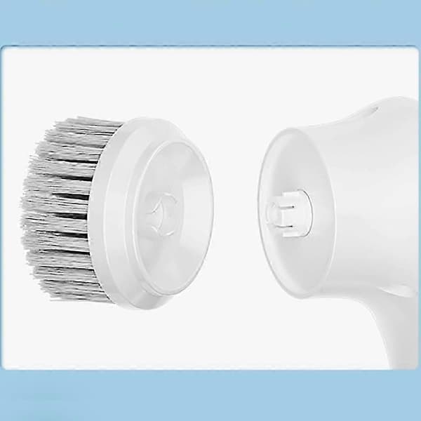 5 STK. Erstatningshoved til Power Scrubber Mop (ekskl. rengøringsbørste)