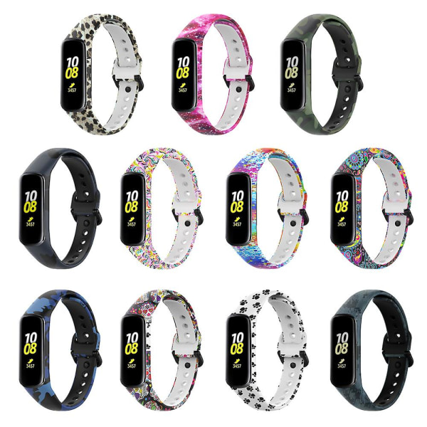 Reserve Rem til Samsung Galaxy Fit 2 Sm-r220 Silikone Urrem Armbånd color04 12.5x8x1