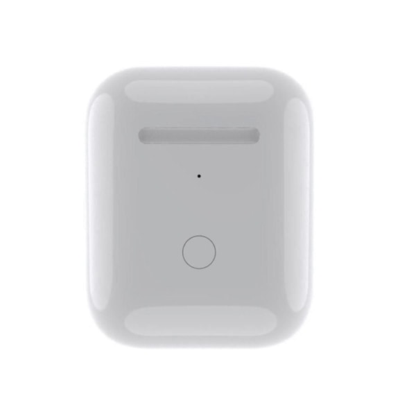 Trådløst ladeetui-erstatning for 1 2 ladeetui for Airpod 1 / 2 generasjon, støtter Bluetooth White