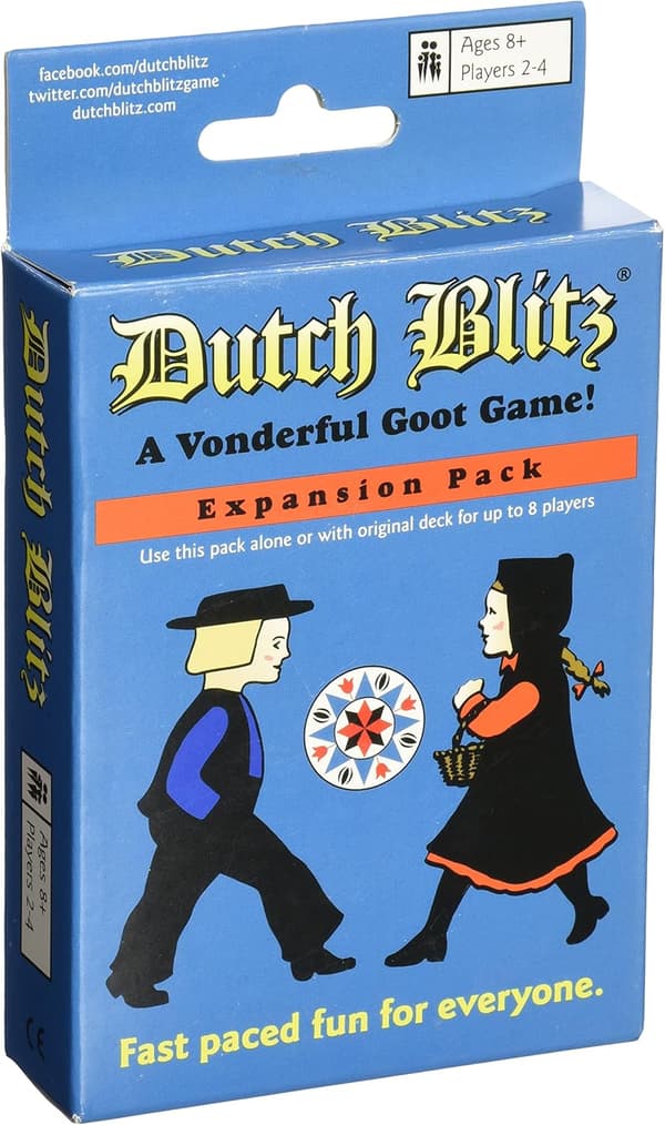 Dutch Blitz Dutch Blitz Basic och utökat familjespelkortsspel