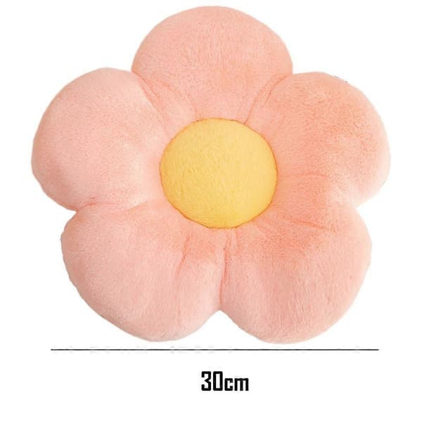 Blomkudde Söta kuddar Sittdyna Blomkudde pink