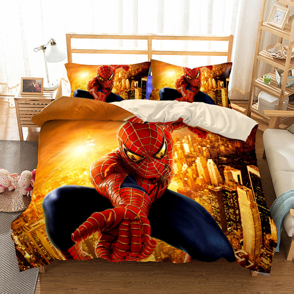 Superhjälte Serie Spider-Man Superman Bästsäljande Täcke Set