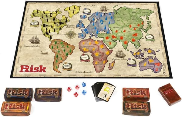 Hasbro Gaming - Klassisk Risk Version