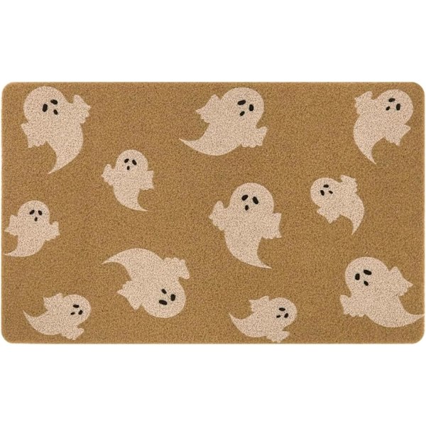 Halloween printed carpet non-slip entrance door mat absorbent bathroom kitchen floor mat