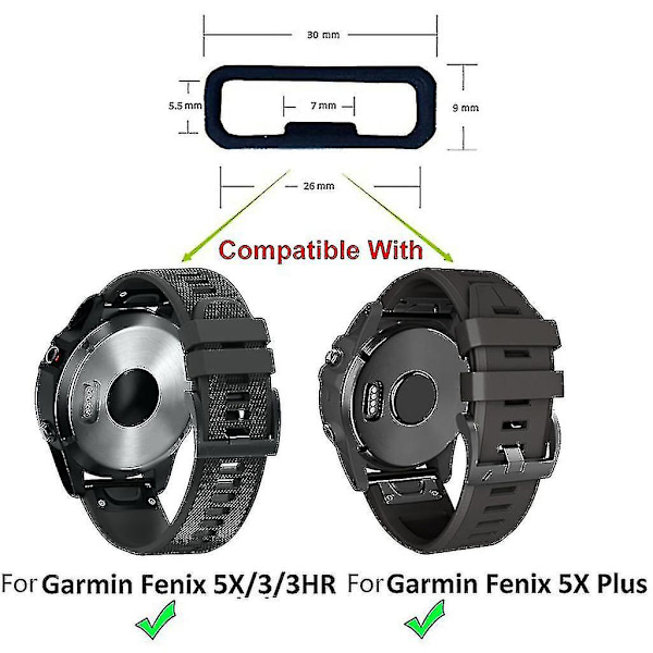 Spänne Fixeringsring för Garmin-venu 2s/garminactive S/vivoactive 4s Smartwatch-hao