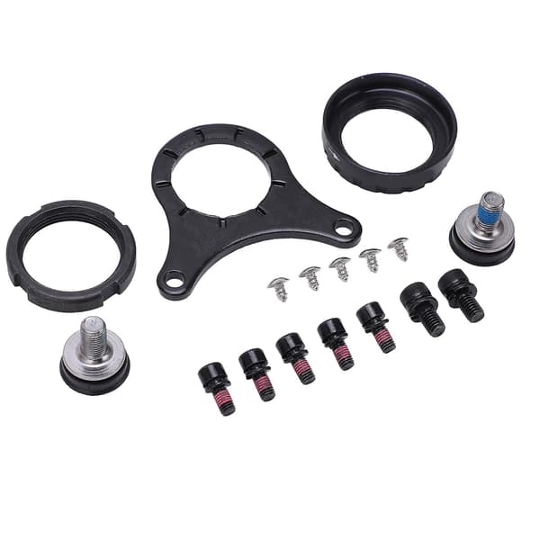 Stål installasjon skrue mutter pakning montering for Bafang Mid Motor BBS01 BBS01 BBSHD