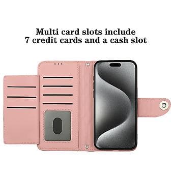 For iPhone 12 Pro Max Diamond Pattern Flip Leather Phone Case with Lanyard Coral Pink