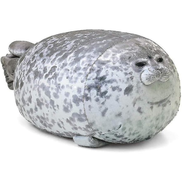Seal Pute Cute Chubby Seal Plysj Kosedyr, 30 cm