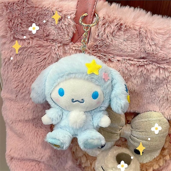 Sanrio Serie Tegneserie Vedhæng 23cm Melody Plys Legetøj Gave Cinnamoroll 15CM