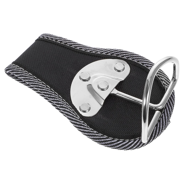 Hammarhållare Hammarnyckelhängare Midjehängande Metallverktygskrok Organizer Black 15.2X9.5X6.7CM