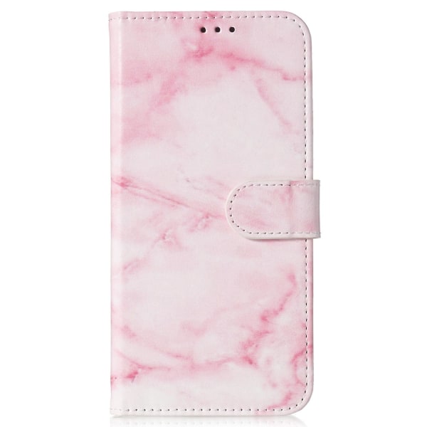 Samsung Galaxy A35 Läderfodral Plånbok Mönster Tryckt Folio Telefonfodral Marmor Pink Style C Samsung Galaxy A35 5G