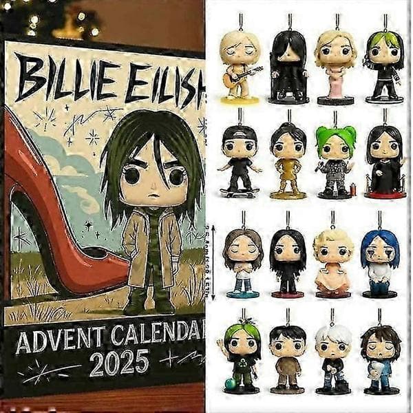 Billie Eilish Adventskalender Blind Box Julklapp