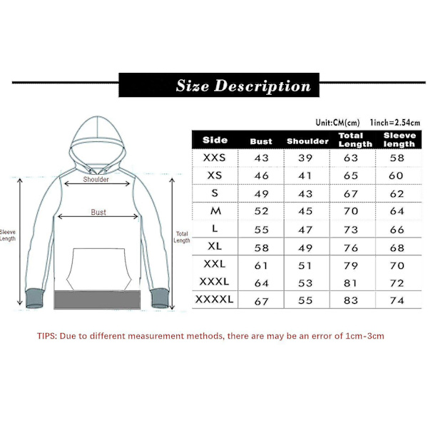 Travis Scott Unisex hættetrøje til drenge og piger, pullover hættetrøje til mænd og kvinder, sort, L-størrelse