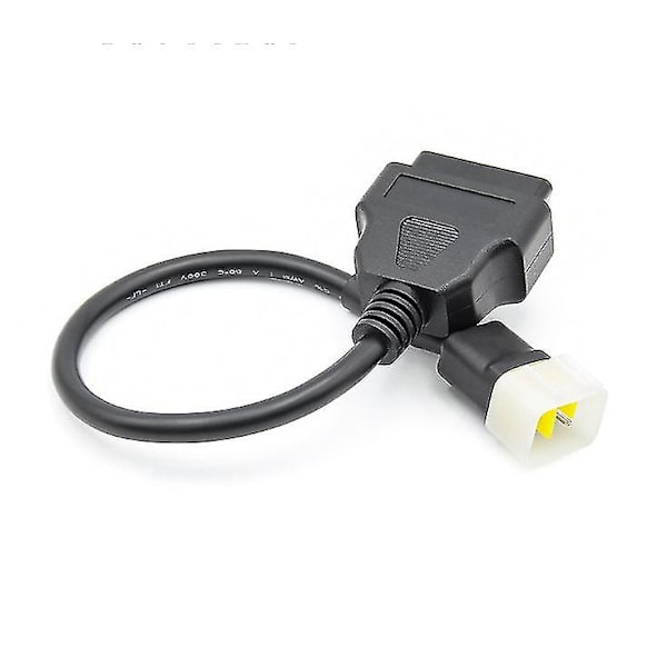 Diagnostik 6 Pin til Obd2 16 Pin Adapter Obd Diagnostisk Kabel til Delphi Ecu til Benelli Motorcykel Fejlfindingsstik