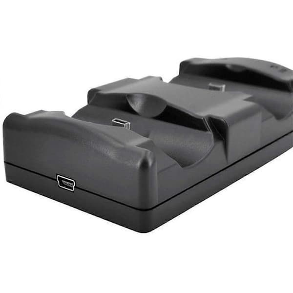Playstation 3 Controller Charging Station 2 In 1 With LED Indicator Compatible For Playstation Ps3/Move Controller A224