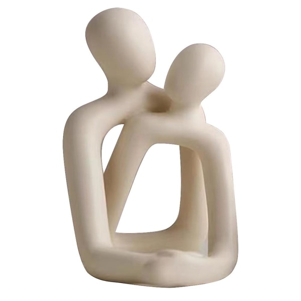 Ystävänpäivä moderni pariskunta patsaspidike Figuureja Taideveistoteline Kodinsisustus vuosipäivälahjoille