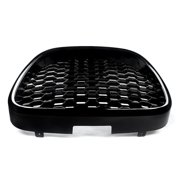 Glans/mat sort Front Honeycomb Grill Mesh Badgeless Grille Til Seat Leon Mk2 1p Altea Toledo Mk3 2004-2009 Front Bumper Grill Glossy Black